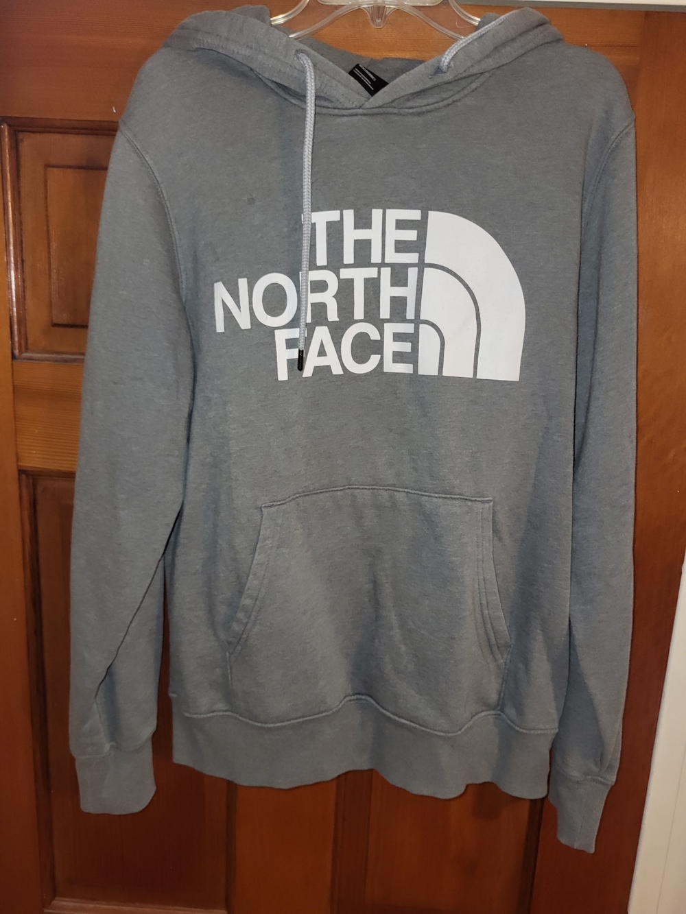 The North Face Women's Gray Logo Hoodie Sweater